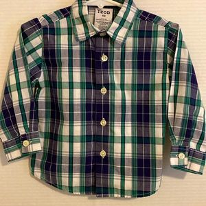 Izod button down shirt SZ 18M
